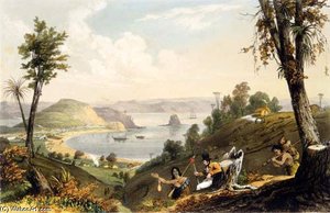 Kororadika Beach — Augustus Earle