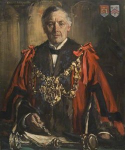 Edward Reynolds (b.c.1871), Mayor Of Bridport (1919 1945) — Francis Henry Newbery