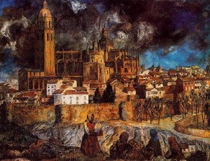 View Of Segovia — Ignacio Zuloaga Y Zabala