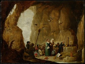 The Temptation Of St. Anthony — ダフィット・テニールス（若者）