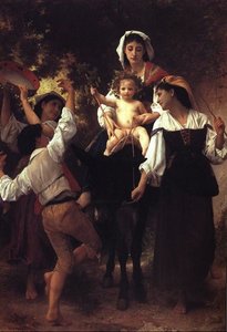 Return From The Harvest — William-adolphe Bouguereau