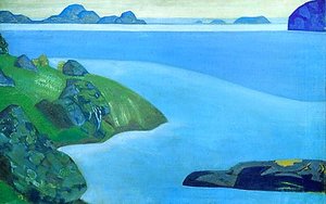 Karelian Landscape. Rocky Seashore. — Nicholas Roerich