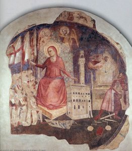 The Expulsion Of The Duke Of Athens — Andrea Di Cione Di Arcangelo (orcagna)