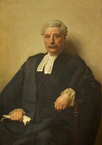 Sir Gabriel Prior Goldney (1843–1925), In Robes As High Sheriff Of Wiltshire (1906–1907) — William Carter