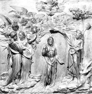 The Baptism Of Christ — Lorenzo Ghiberti