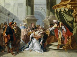 Esther Fainting Before King Ahasuerus — Francesco Fontebasso