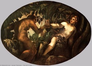 The Fall Of Man — Tintoretto