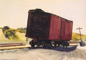Carro Merci A Truro — Edward Hopper