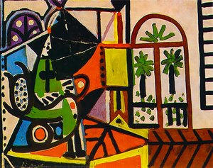 Mujer En El Taller — Pablo Picasso