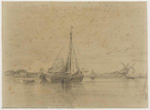 The Channel In Hollang — Charles-françois Daubigny