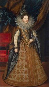 Portrait Of Margaret Of Savoy, Duchess Of Mantua — Φρανς Ο Younger Πούρμπους