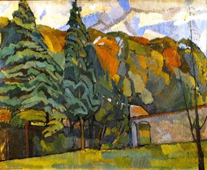 Landscape At Asheham House, Near Lewes, Sussex — Roger Eliot Fry