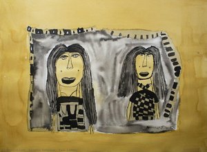 Twin Ladies — Annette Galstaun