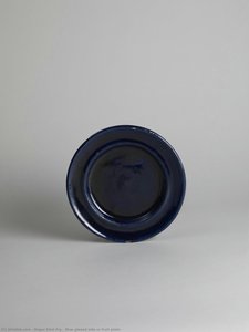 Blue Glazed Side Or Fruit Plate — Roger Eliot Fry