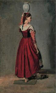 Italienische Frau — Jean-baptiste-camille Corot