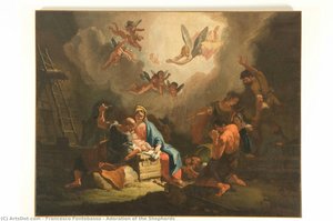 Adoration Of The Shepherds — Francesco Fontebasso