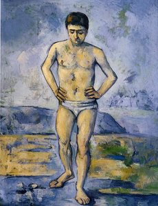 De Grote Bather (de Grote Zwemmer) — Paul Cézanne