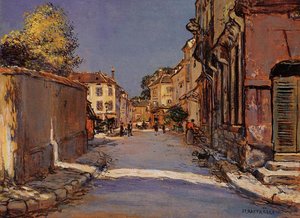 Village Street — Jean-françois Raffaelli