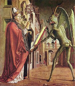 St Augustine And St Gregory — Michael Pacher