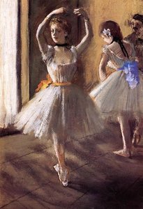 Due ballerine nello studio (Scuola di danza)