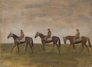 Study Of Horses And Riders — Sir Alfred James Munnings