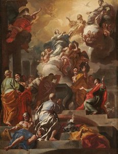 The Assumption And Coronation Of The Virgin — Francesco Solimena