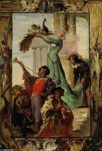 A Musical Fanfare — Ferdinand Victor Léon Roybet