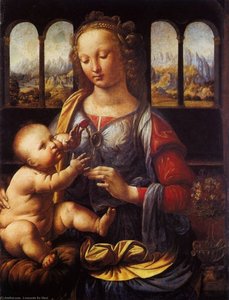A Virgem Com A Cravo — Leonardo Da Vinci