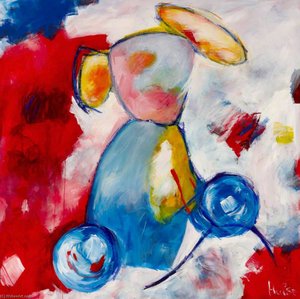 Bear On A Bike — Caroline Hulse