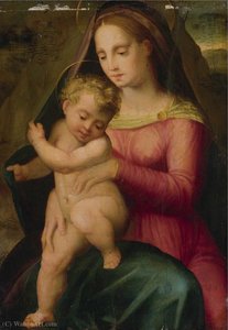 Madonna And Child — Domenico Puligo