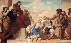 The Judgement Of Solomon — William Dyce