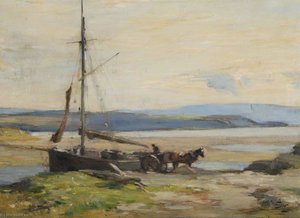 Collecting The Day's Catch — William Miller Frazer