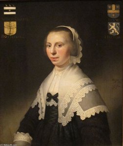 Portrait Of Machteld Van Der Graeff — Willem Jacobsz Delff