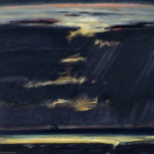 Bass Rock, Dusk — John Houston