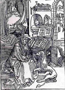 St Jerome Otant L Epine, Berlin Smpk — Albrecht Dürer