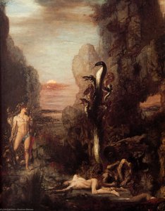 Hercule Et Le Léviathan — Gustave Moreau