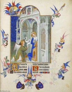 The Annunciation — Limbourg Brothers