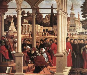 Dispute De Saint Étienne — Vittore Carpaccio
