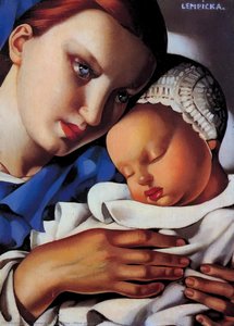 Mère Et Enfant — Tamara De Lempicka