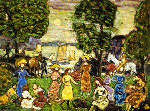Twilight (also Known As Crepuscule) — Maurice Brazil Prendergast