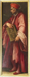 Cosimo Il Vecchio Als Der Heilige Cosmas — Giorgio Vasari