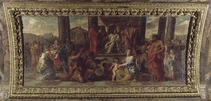 Ptolemee Philadelphe Rend La Liberte Aux Juifs — Noel Nicolas Coypel