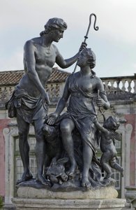 Meleager Offering Atalanta The Head Of The Calydonian Boar — John Cheere
