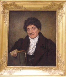 Portrait De Jean Baptiste Marc Antoine Descamps, Premier Conservateur Du Musée De Rouen (1809, 1832) — Joseph Désiré Court