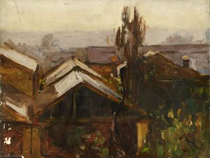 View Over Uxbridge — Maud Ireland Button