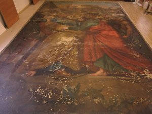 Farewell Of St Peter And St Paul, Painting Druing Restoration — 프란치스쿠스 스무글레비추스