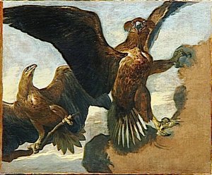 Deux Aigles Sur Un Rocher — Boel Pieter (boule)