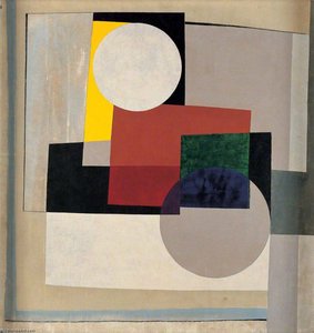 1945 (2 Circles) — Ben Nicholson Om