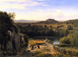 Landscape In The Harz Mountains — Thomas Worthington Whittredge