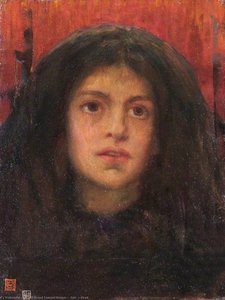 Girl's Head — Edward Samuel Harper